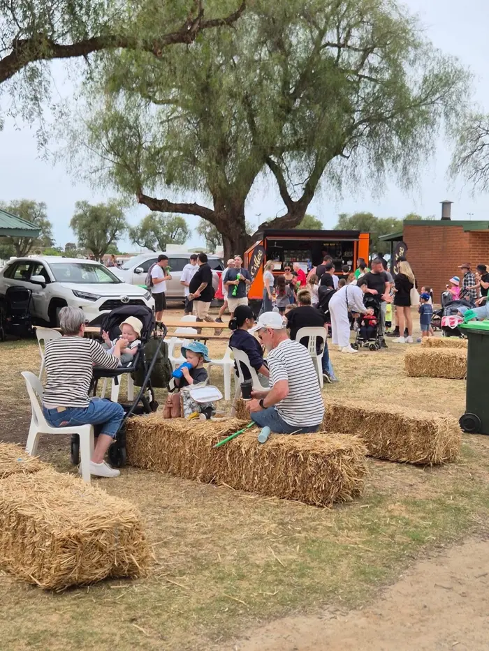 Upside Down Coffee van at the Cobram Show