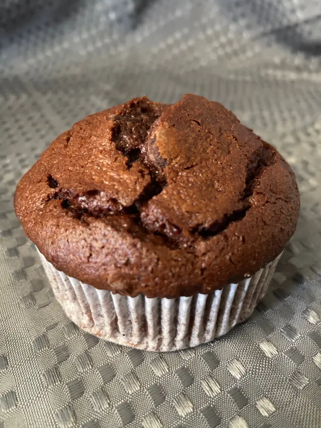 Fresh baked Double Chocolate Muffin