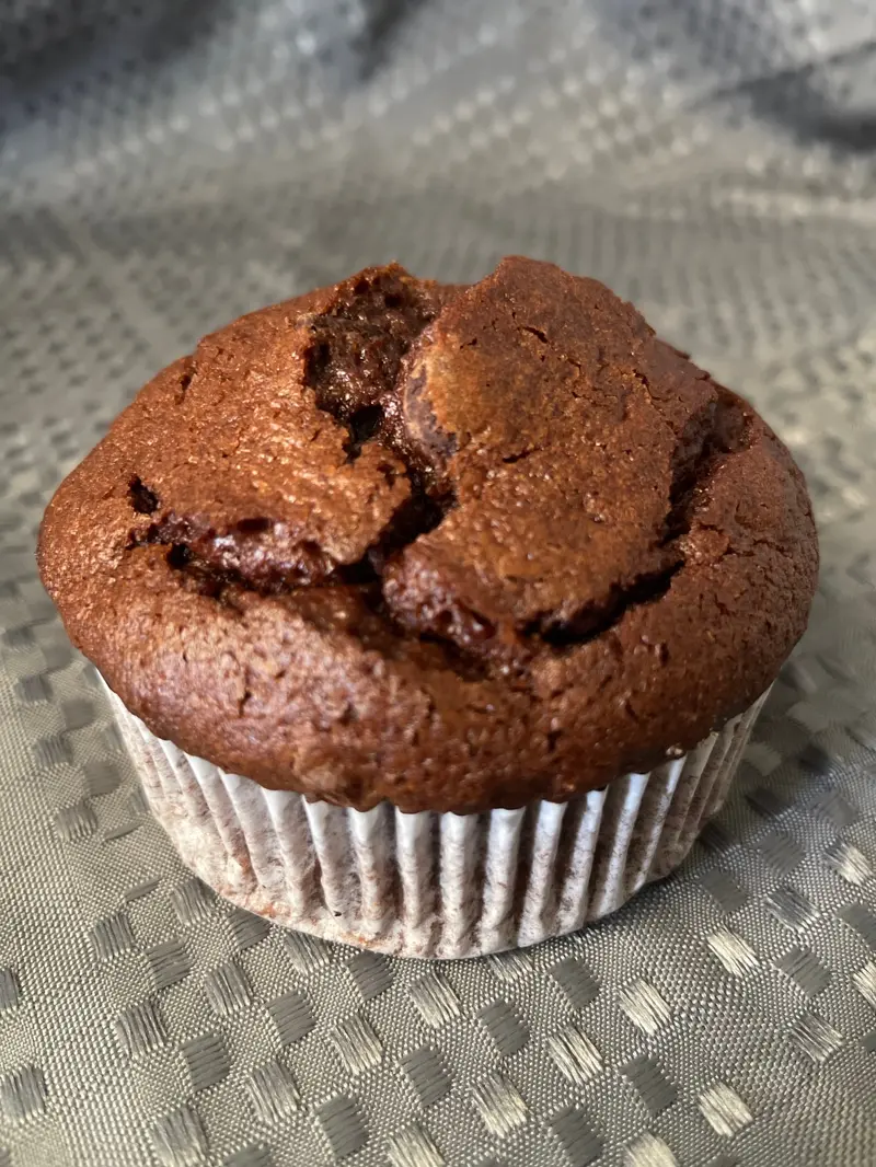 Fresh baked Double Chocolate Muffin