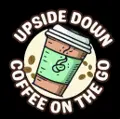 Upside Down Coffee on the Go logo