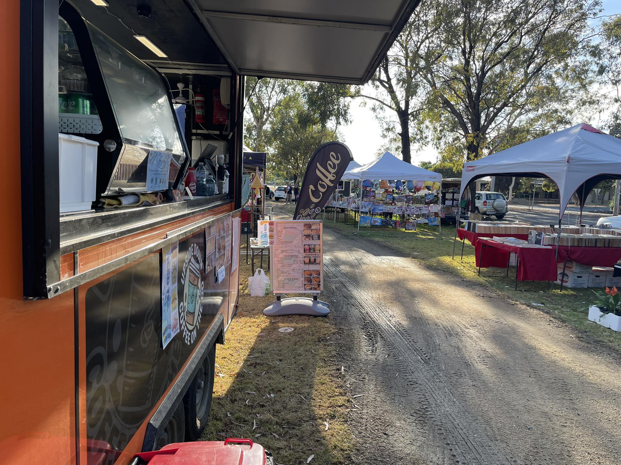 Coffee Van at Market
